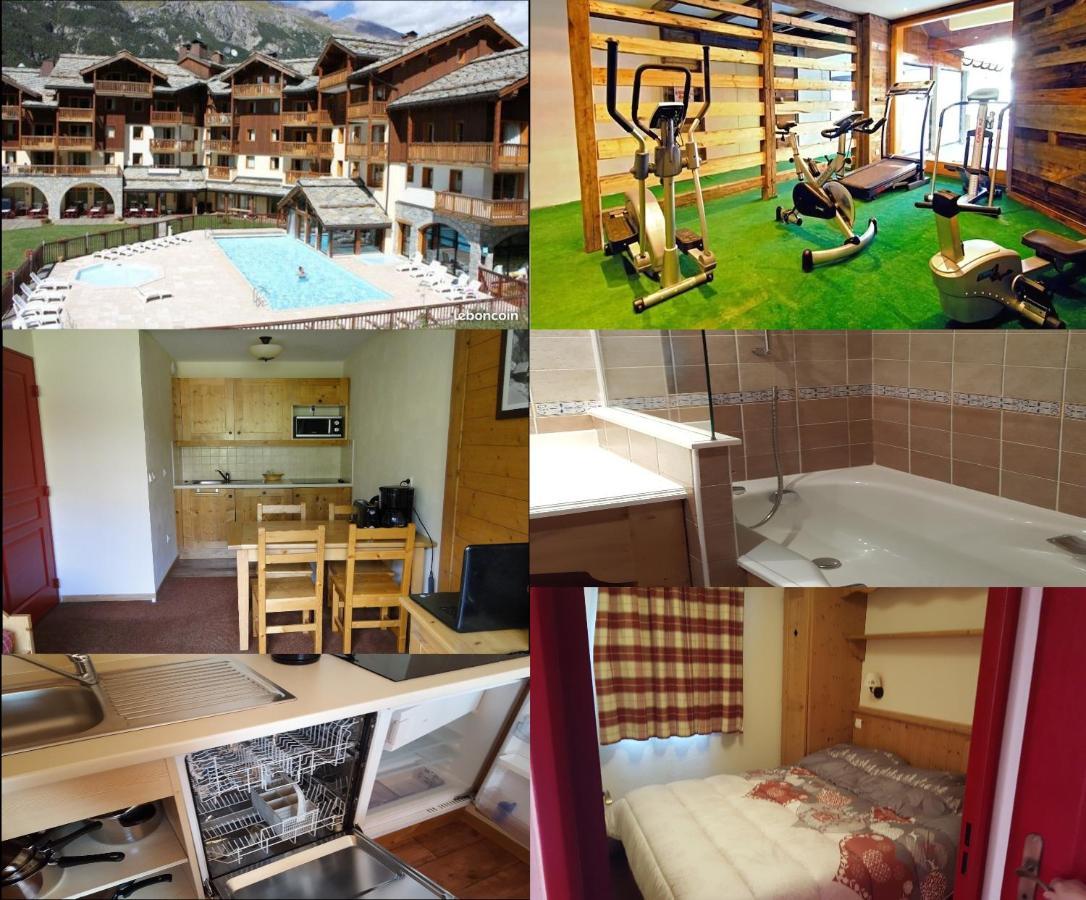 Residence Les Alpages 4 Etoiles - Appartement 4 Personnes - Piscine, Hammam, Sauna, Jacuzzi - Valcenis 73480 Lanslebourg-Mont-Cenis Kültér fotó